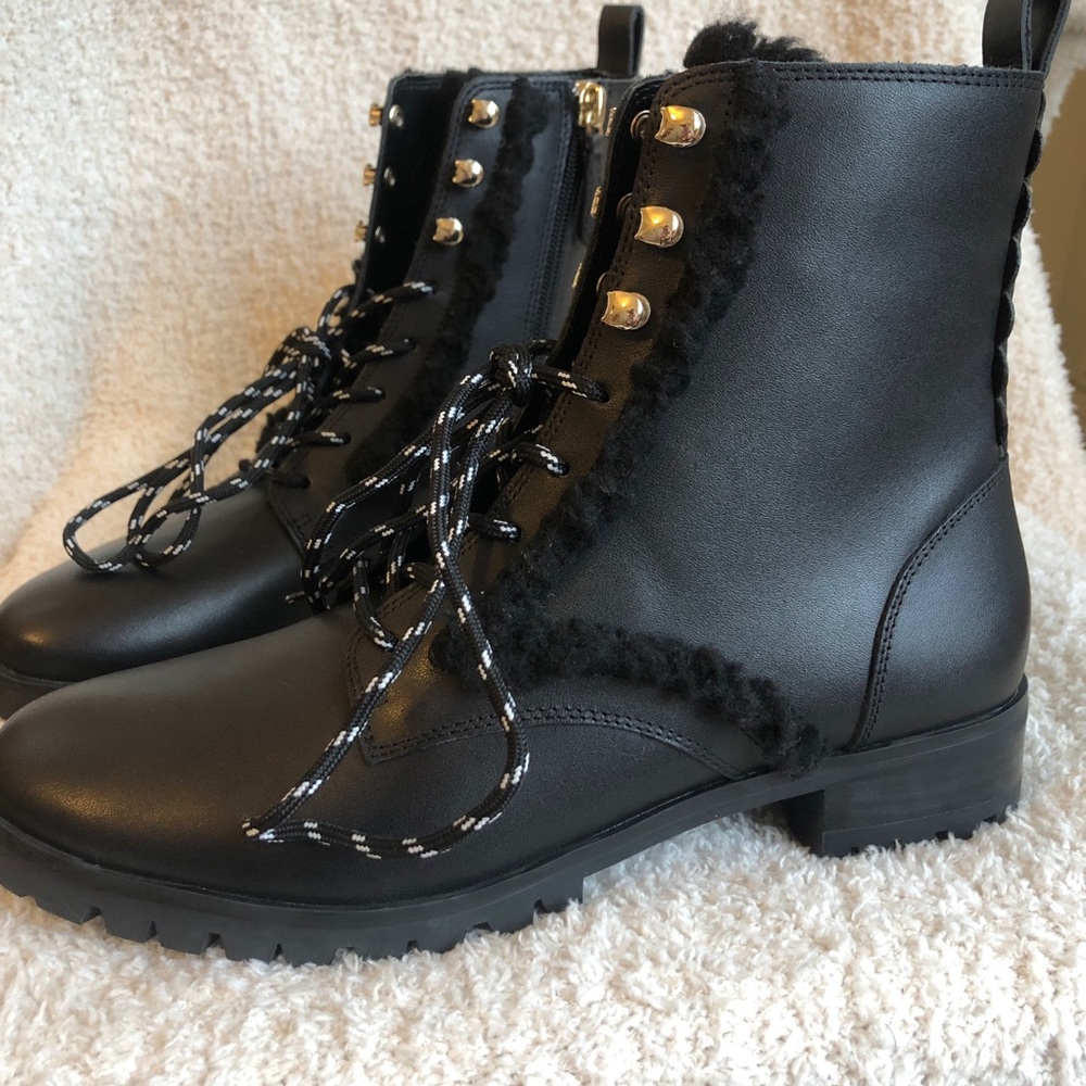 Kate Spade Rafferty Combat Boots - Picture 2 of 13